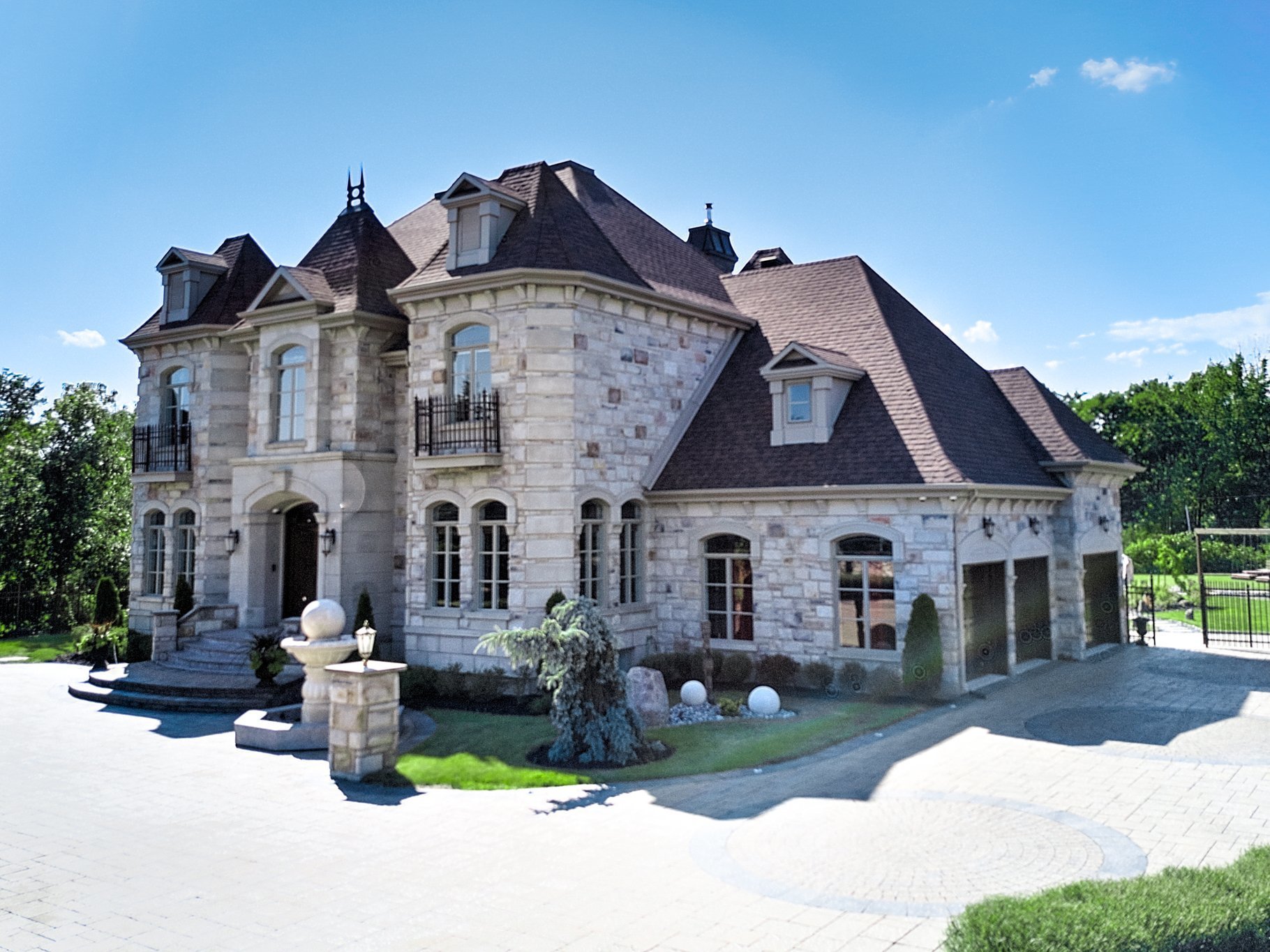 Castelesque Home with Stunning Garden in Boucherville, Canada for sale