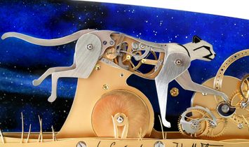 LE GUÉPARD - Poetic clock by John-M.Flaux