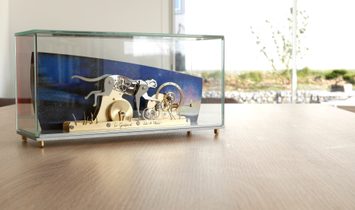 LE GUÉPARD - Poetic clock by John-M.Flaux
