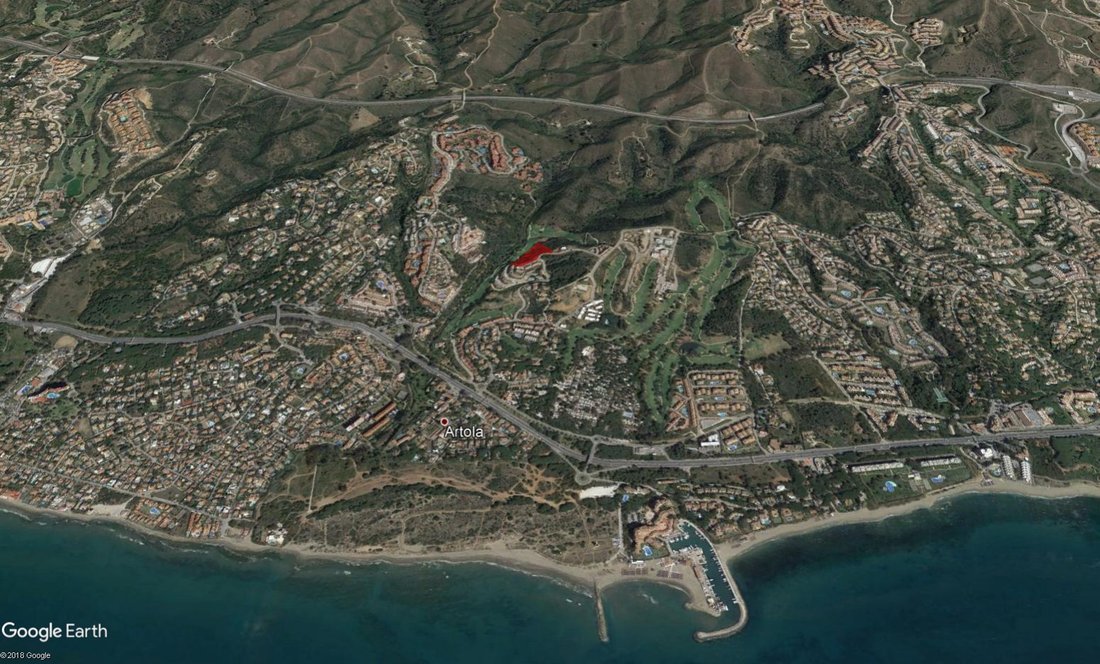 Plot With Sea And Golf Views In A Residential In Marbella, Andalusia ...