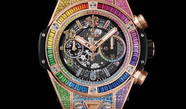 HUBLOT Big Bang Rose Gold Stone Case Men's Watch – WatchMall