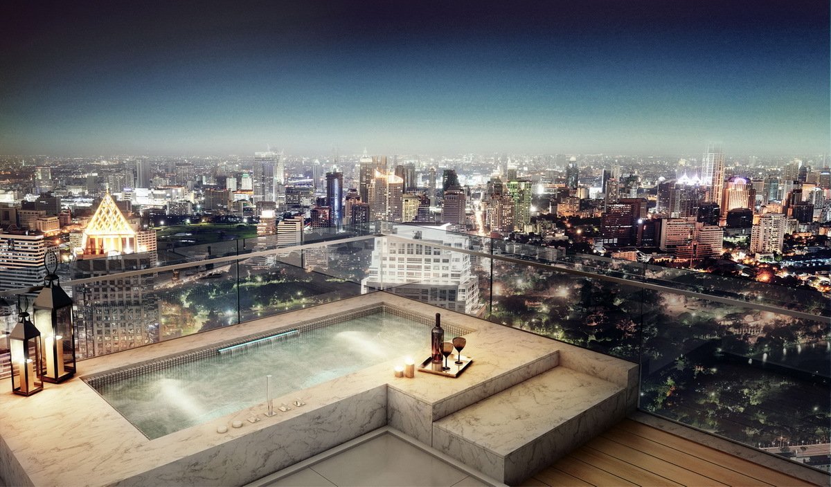 SUPER LUXURY PRIVATE POOL PENTHOUSE in Bangkok, Thailand for sale