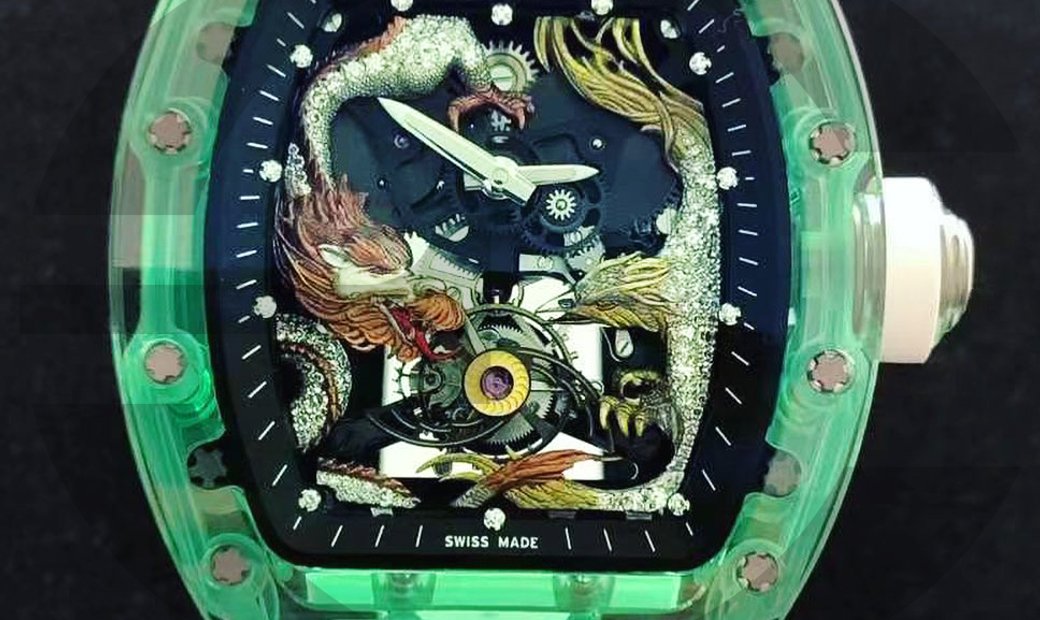 Richard Mille Rm57 Sapphire Dragon And 