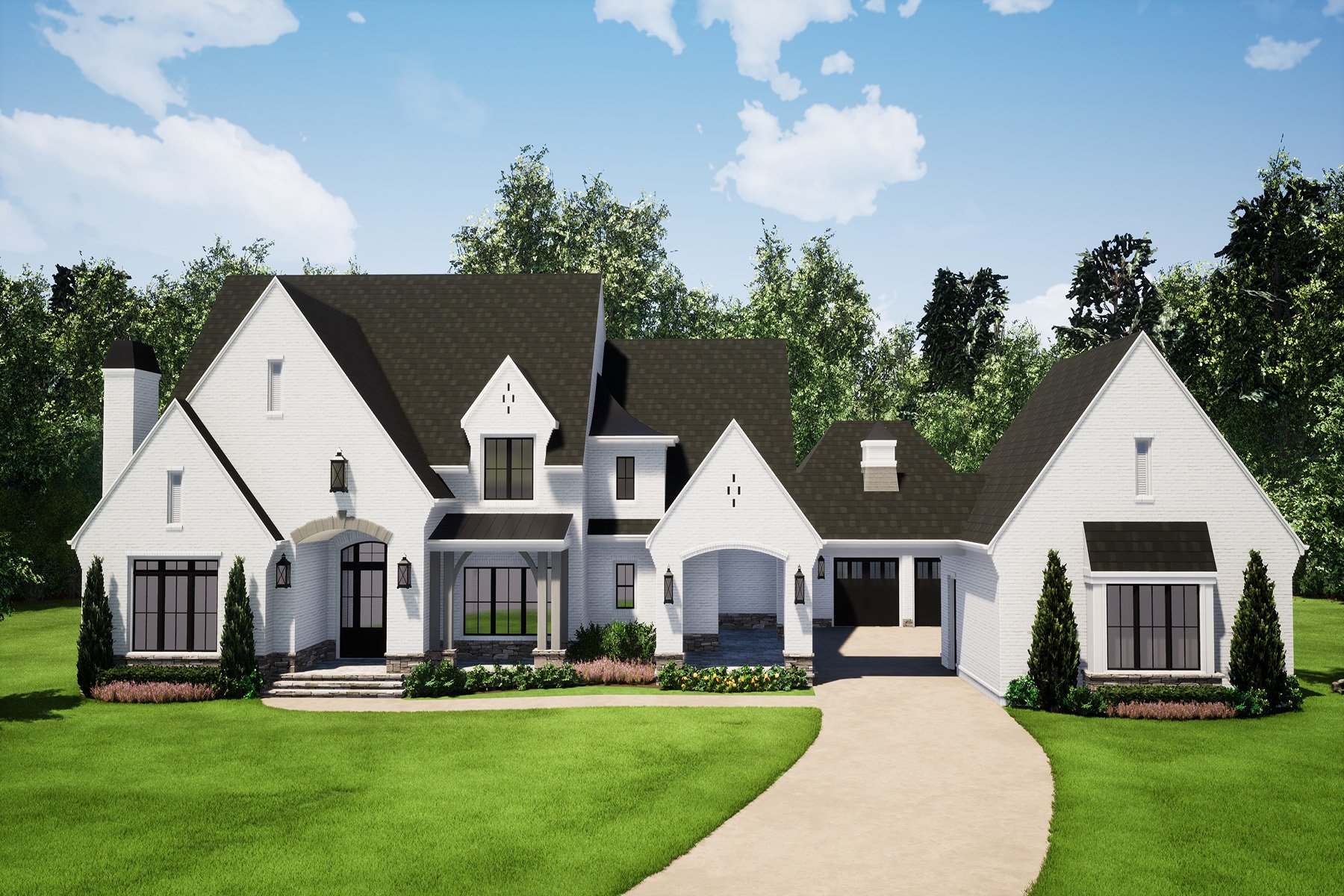 Spectacular New Construction Overlooking In Milton, United