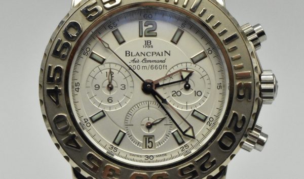 Blancpain Air Command Flyback Chronograph White Gold (10946325)