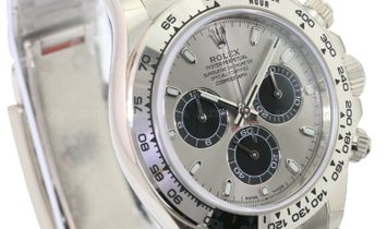 Rolex Daytona Cosmograph 116509-0072 18 Carat White Gold with Steel and Black Dial