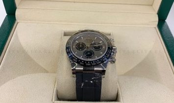 Rolex Daytona 116519LN-0027 Cosmograph 18 Ct White Gold Steel and Black Dial