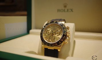 Rolex Daytona Cosmograph 116518LN-0042 18 Ct Yellow Gold and Champagne Coloured Dial