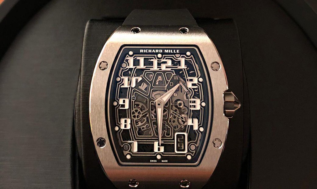Richard Mille NEW RM 67-01 Titanium Automatic Extra Flat Mens Watch