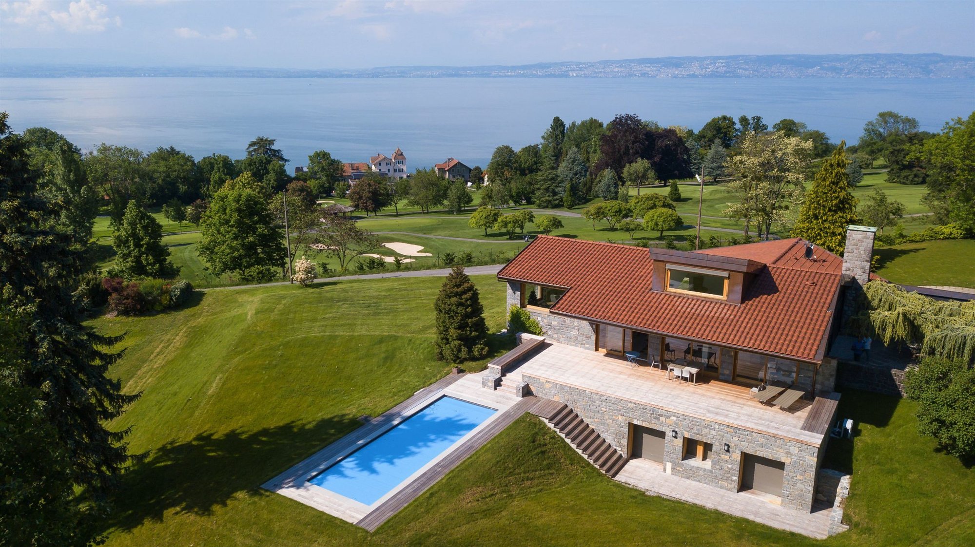 Unique Villa With Overview On Lake Geneva in EVIAN LES BAINS, France