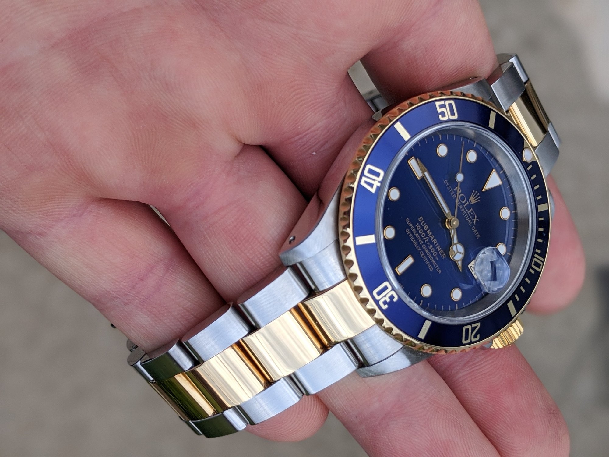 submariner rolex clasp