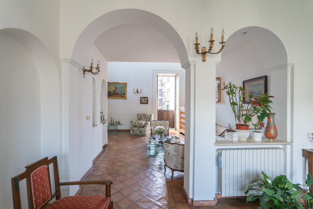 Charming Apartment In The Chiaia District In Campania, Italy For Sale