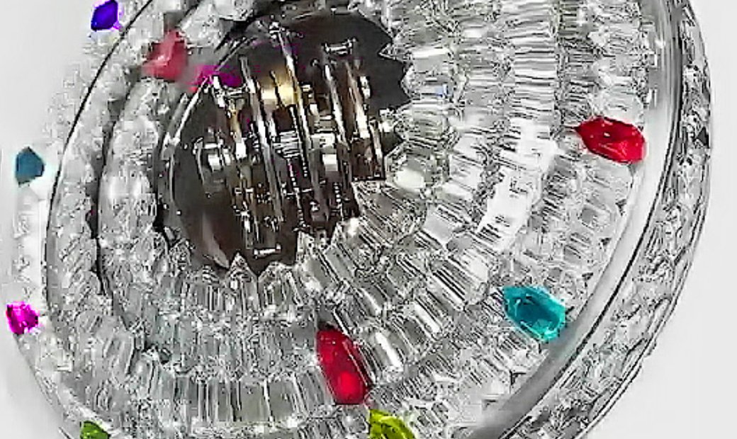 Jacob & Co. 捷克豹 Supernova Tourbillon Multi-Colored Gemstones SN800.30.BD.AF.A (Retail:HK$11,880,000)