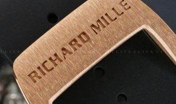 Richard Mille RM 037 Black Carbon Rose Gold Diamond Set 