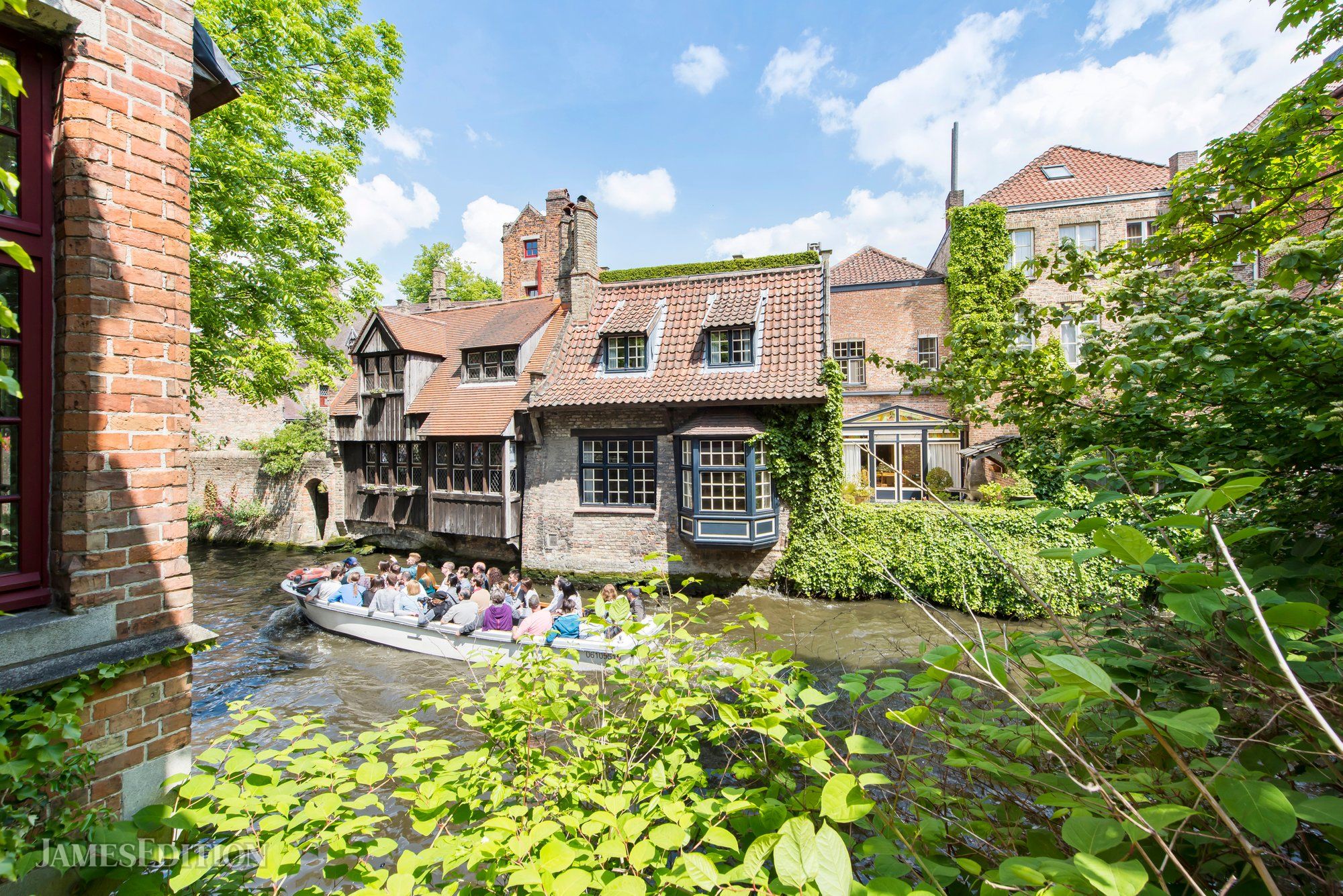 Stylish mansion on the waterfront in Bruges in Brugge, Belgium for sale