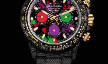 Rolex DiW Carbon Daytona "MOTLEY PURPLE UNIQUE 2" (Retail:EUR 53390)
