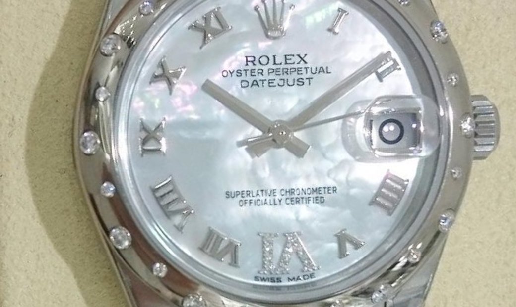 Rolex Datejust 31 178344-0027 White Rolesor and White Mother-Of-Pearl Dial