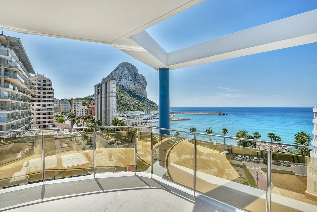 New Build Penthouse With Sea Views In Calpe In Calp Valencian