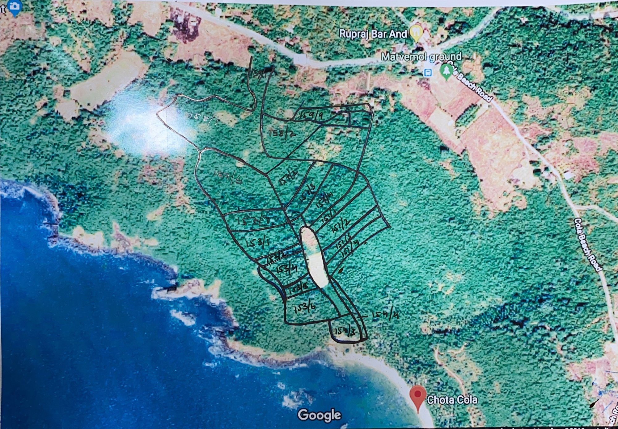 Beachfront Land Parcel In South Goa In Goa, India For Sale (10906424)