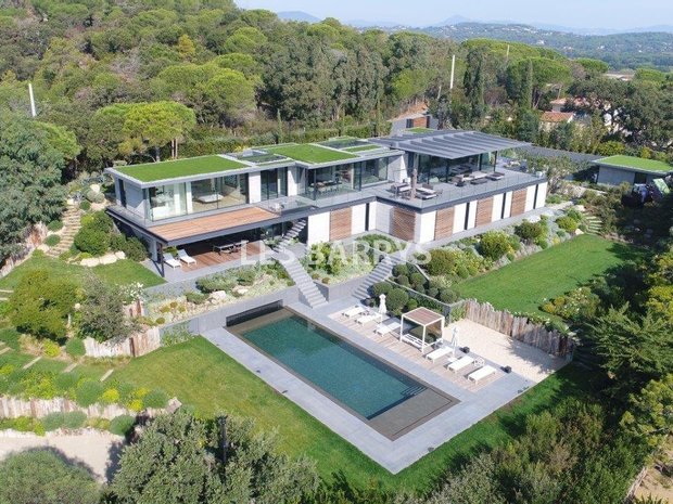 Saint Tropez Ramatuelle Superb Contemporary Villa For Rent Heated In France In Affitto