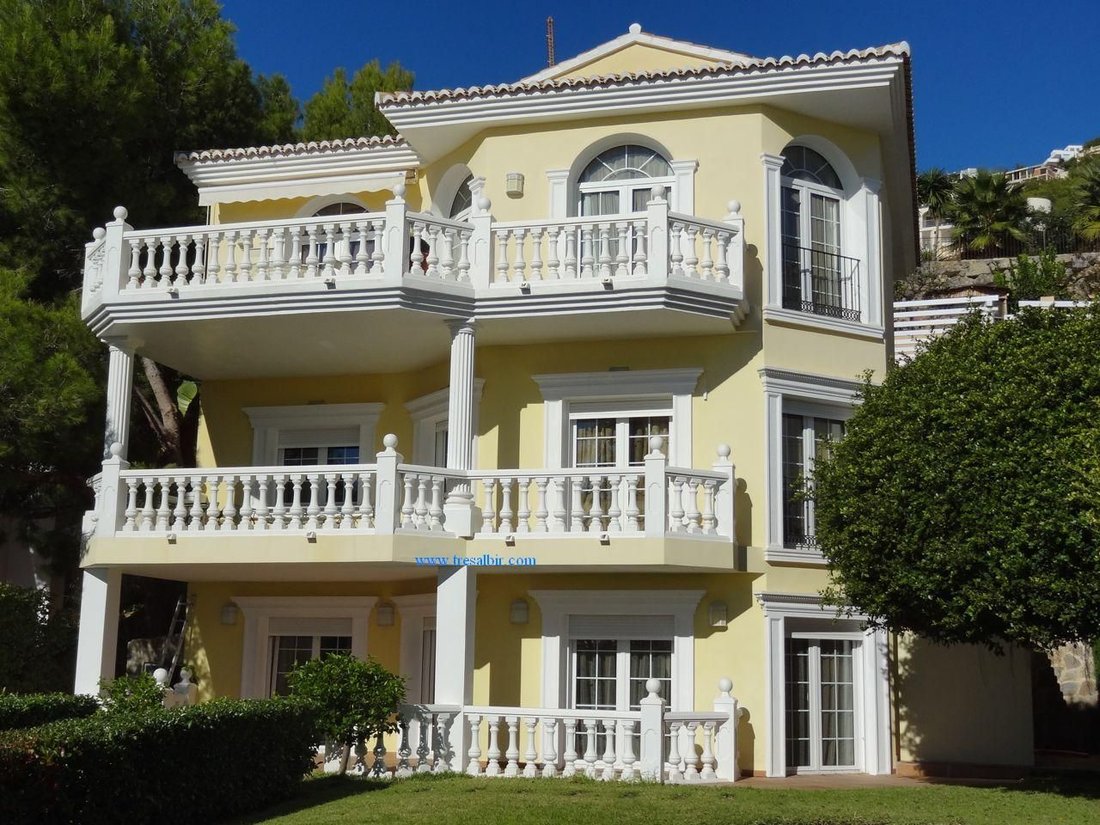 Magnificent Villa In The Urbanization Altea Hills. In Alicante, Spain