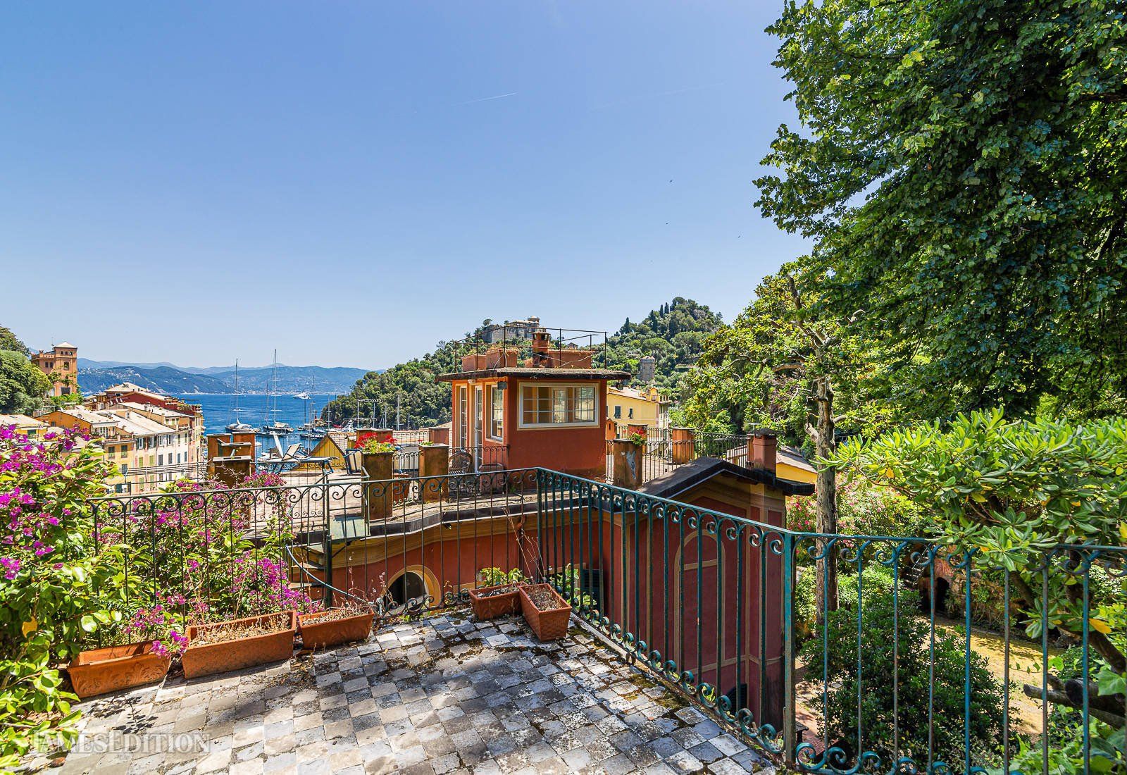 Luxury villa on Portofino's piazzetta in Portofino, Italy for sale