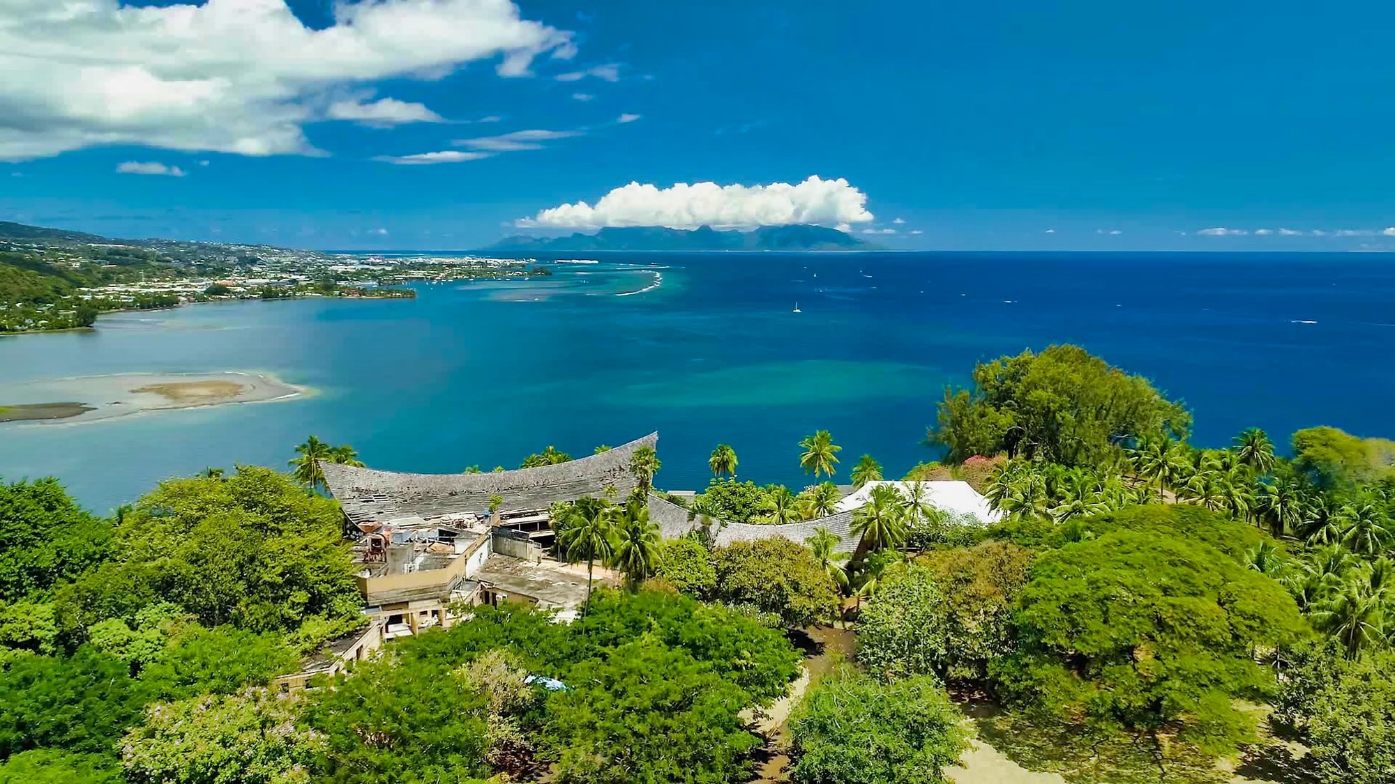 The Famous “Tahara’a” Clif In Arue Tahiti, French Polynesia For Sale