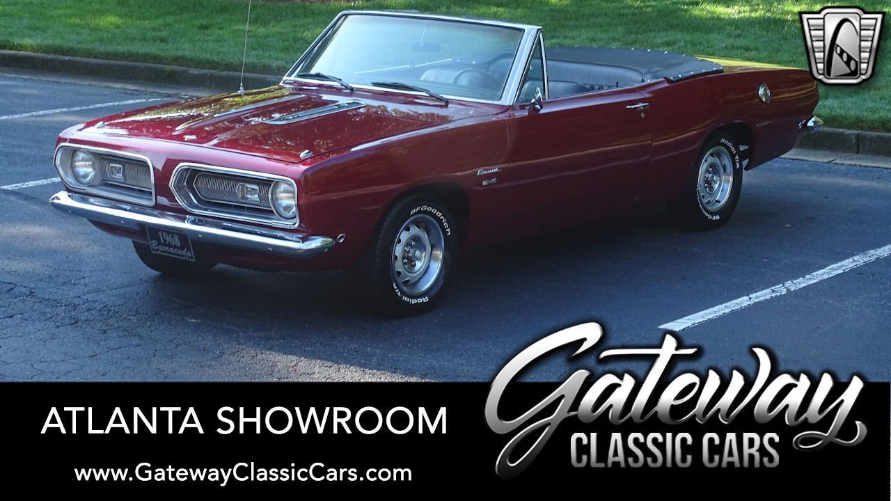 1968 Plymouth Barracuda In Alpharetta Georgia United States For Sale 11017968