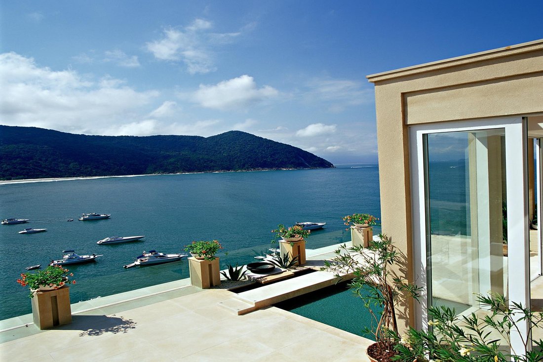 House In Private Condominium With Sea View In Guarujá, Brazil For Sale