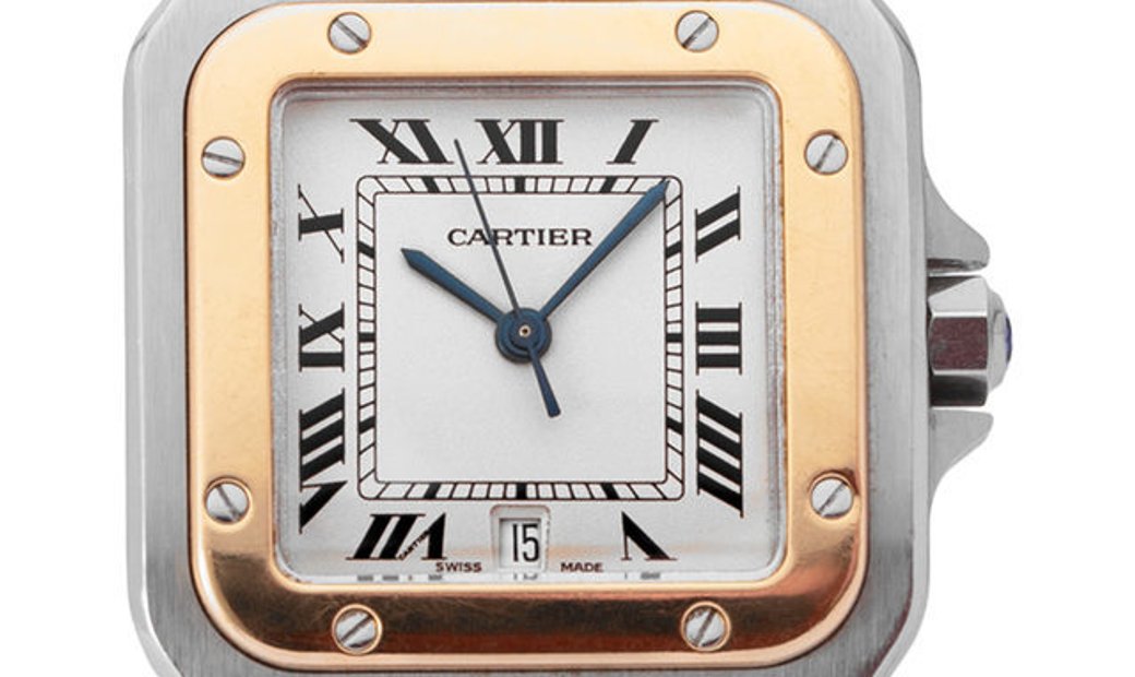 Cartier Santos Galbee 187901, Roman Numerals, 1999, Good, in Berlin ...