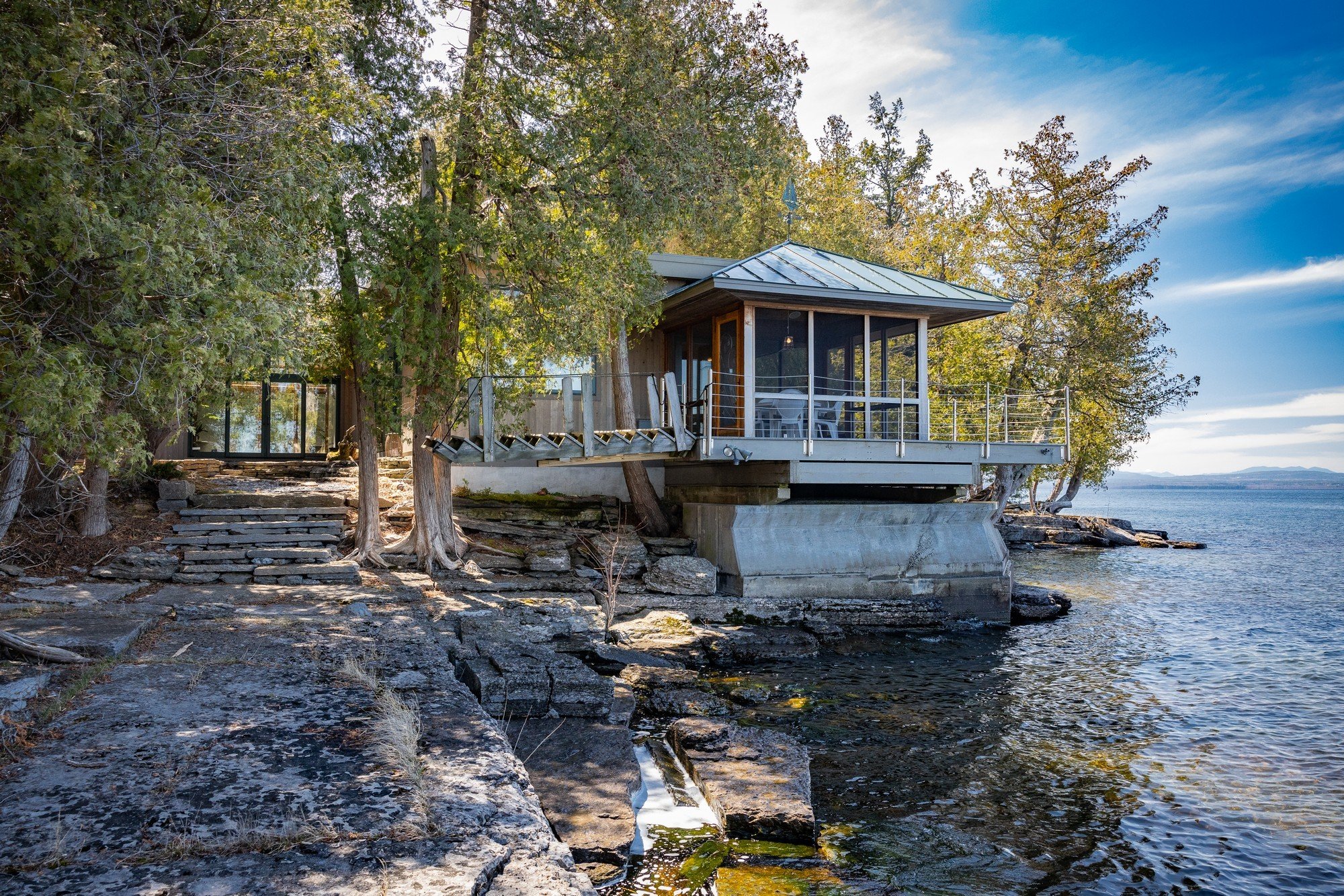 The Boathouse On Lake Champlain in South Hero, VT, United States for