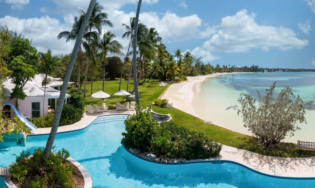 Magnificent Lyford Cay Beachfront Estate In Nassau, New Providence, The