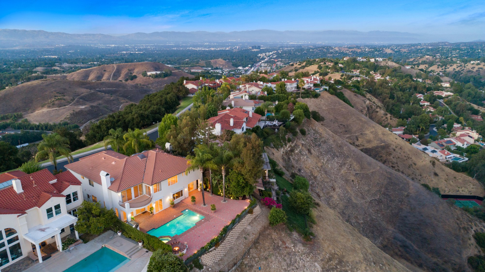 Breathtaking Views at Vista Point in Calabasas, CA, United States for