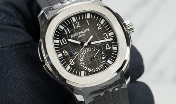Patek Philippe Aquanaut 5164A-001 Travel Time Stainless Steel with Black Dial