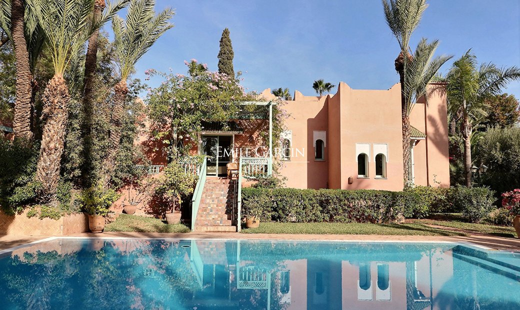 House For Sale In The Palmeraie District Of Marrakech In Marrakesh
