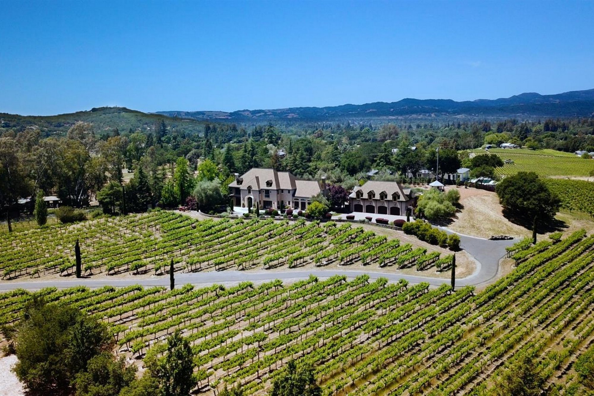 Napa Valley European Inspired Vineyard Estate in Napa, CA Napa Valley European Inspired Vineyard Estate in Napa, CA
