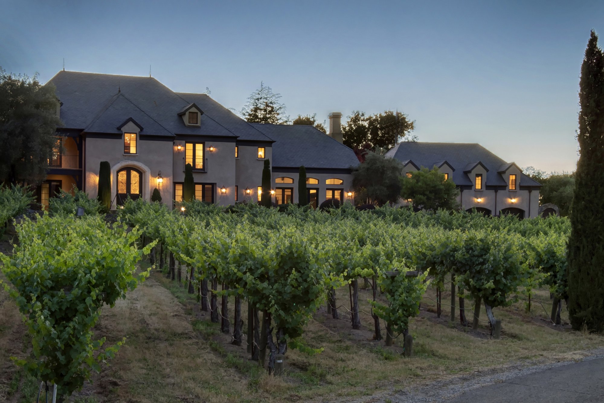 Napa Valley European Inspired Vineyard Estate in Napa, CA, United