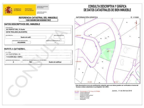 Land in Moraira, Teulada, Valencian Community 4 - 10803309