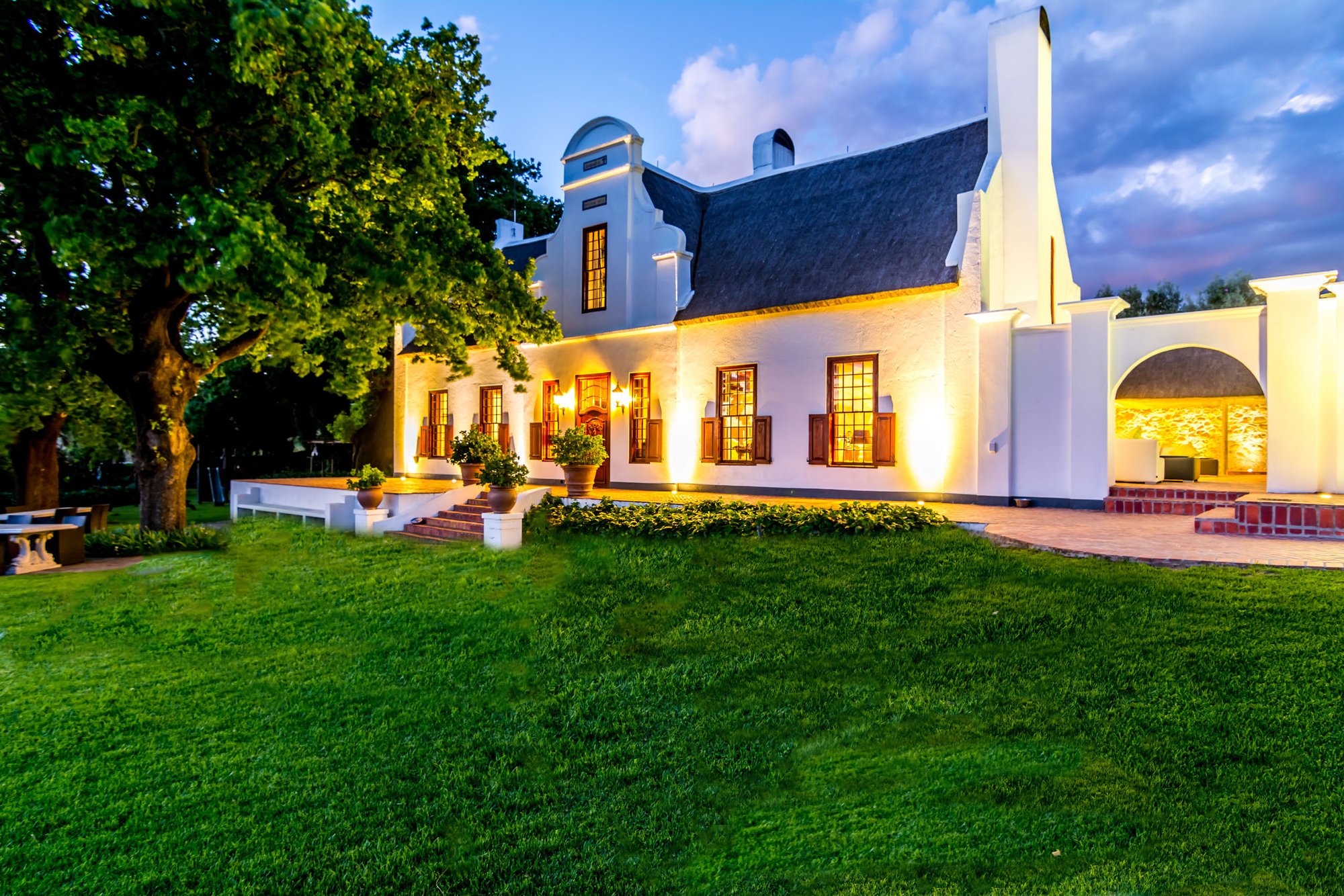 Historic Cape Winelands Farm In Paarl, Western Cape, South Africa For