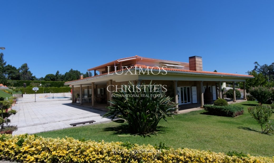 Luxury Villa For Sale W/ Pool And In Argivai, Porto District, Portugal