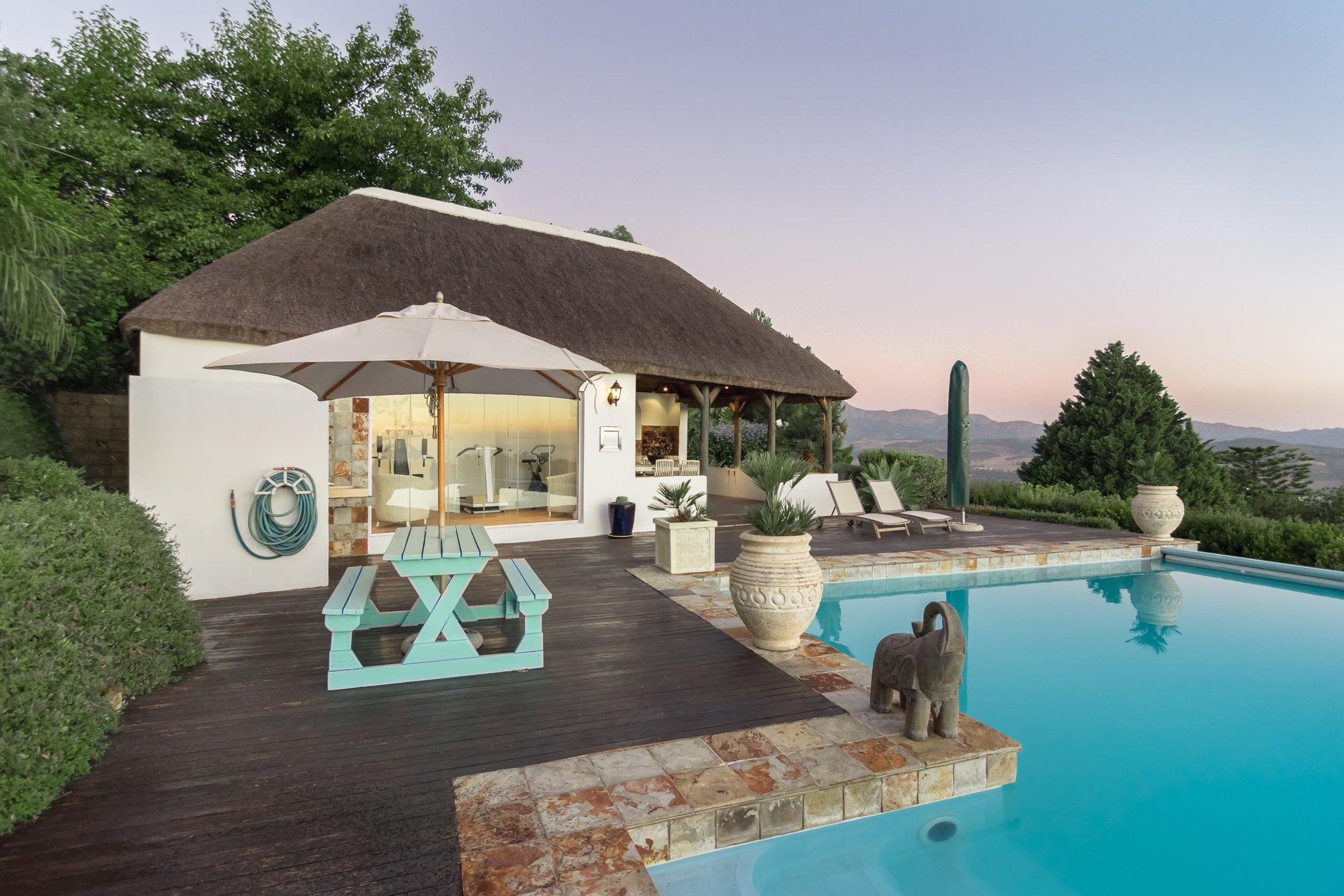 Spanish Farm In Somerset West In Die Wingerd, Western Cape, South