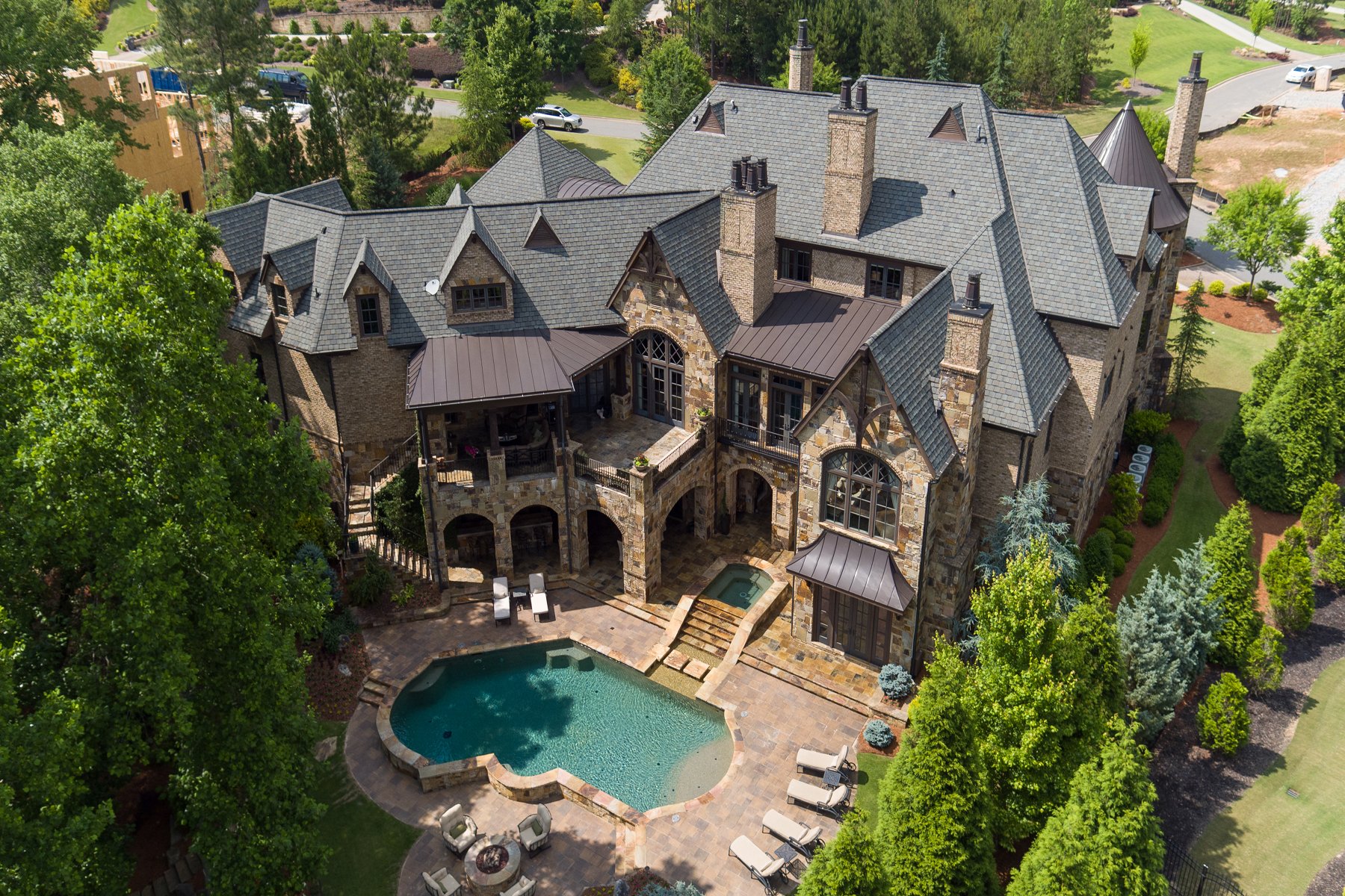 Stunning, Custom Built Home In The River Club in Suwanee, GA, United