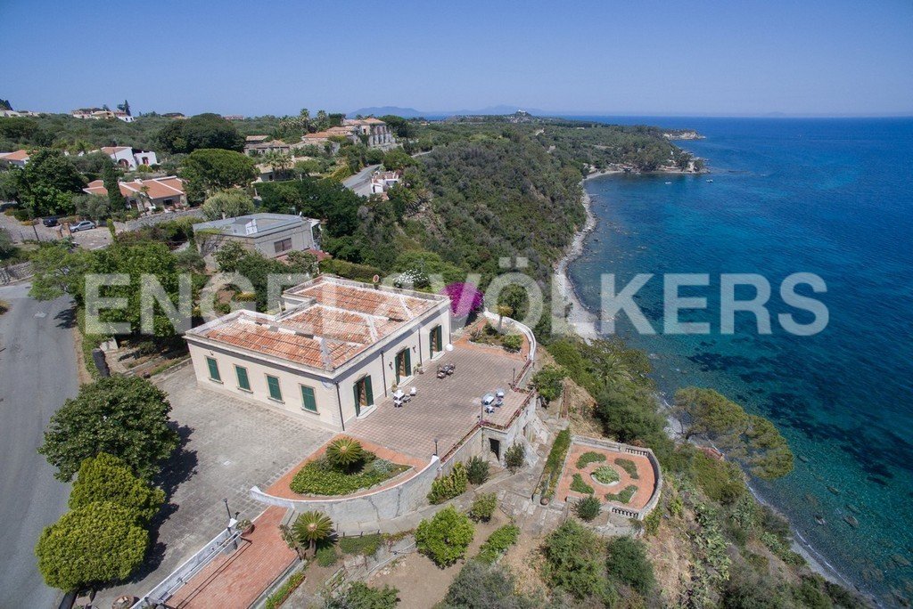 Charming Villa Of The '900 On The Sea In Milazzo, Sicily, Italy For