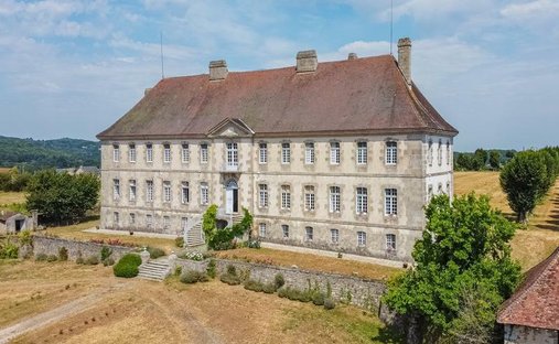 The magnificent and historic, Chateau de Sainte Feyre. An in Ste Feyre