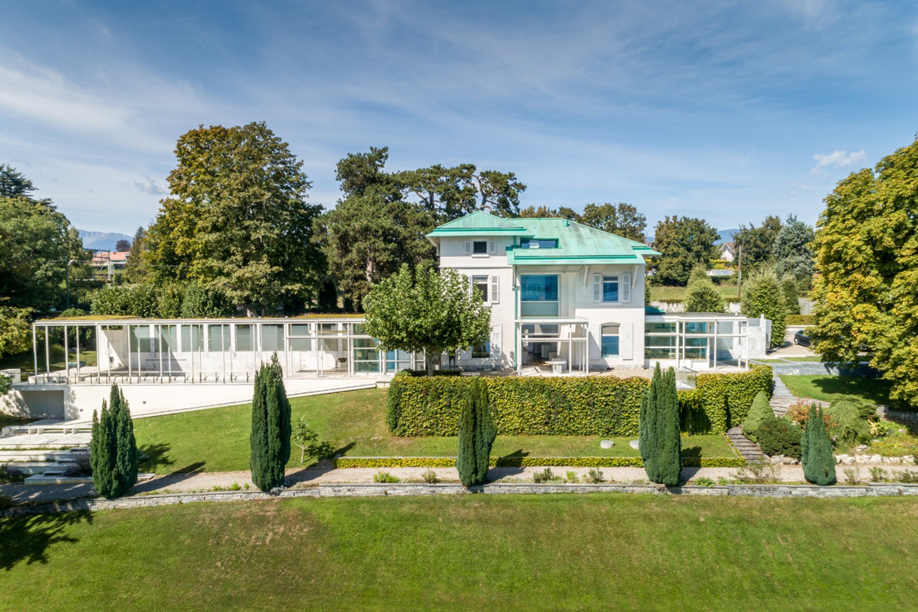 Architect Designed Waterfront Property In Tannay, Switzerland For Sale