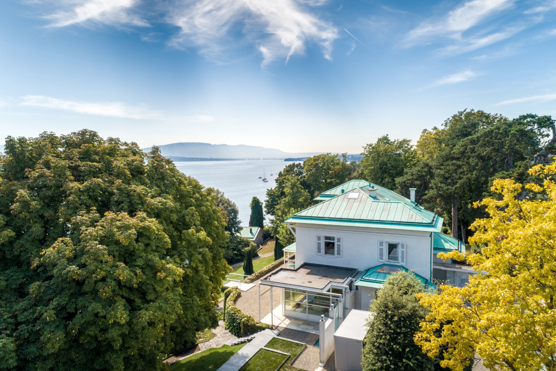 Architect Designed Waterfront Property In Tannay, Switzerland For Sale