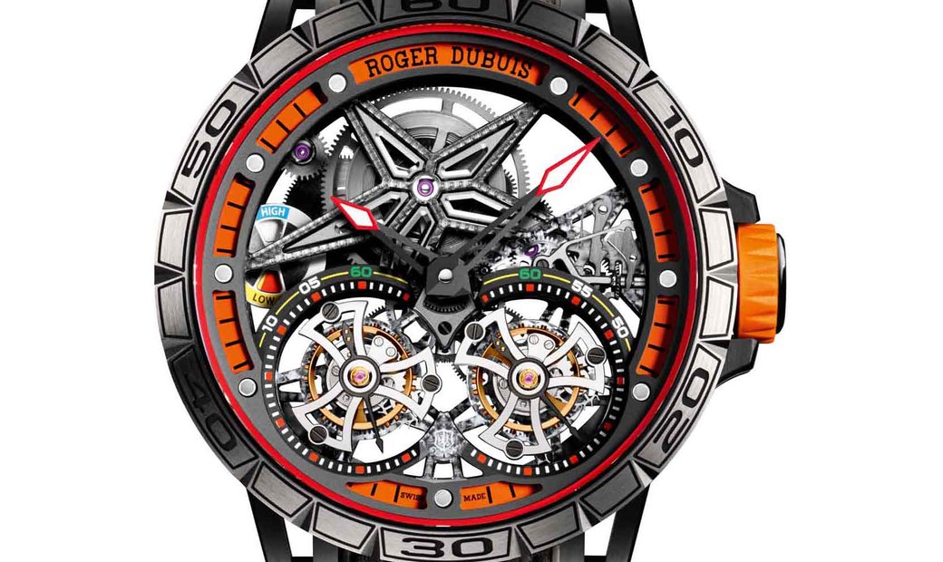 Roger Dubuis [NEW] Excalibur Spider Double Flying Tourbillon RDDBEX0589 (Retail:US$ 281,000)