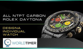 Rolex DiW Ultimate Unique MOTLEY Carbon Daytona (Retail: US$64,500)