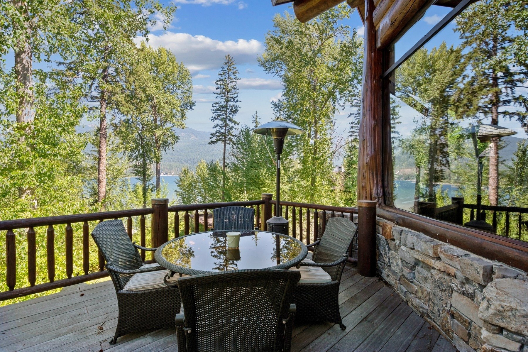 Lazy Bay Log Accent Home in Whitefish, MT, United States for sale