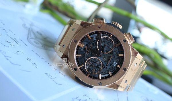 hublot aerofusion rose gold